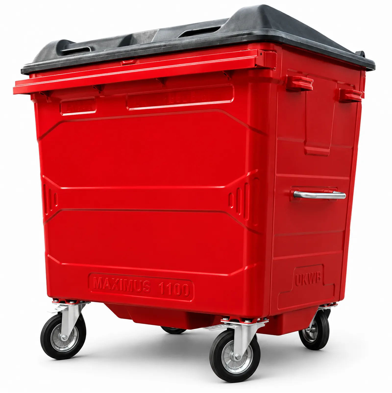 Ukmb Metal Bin Red