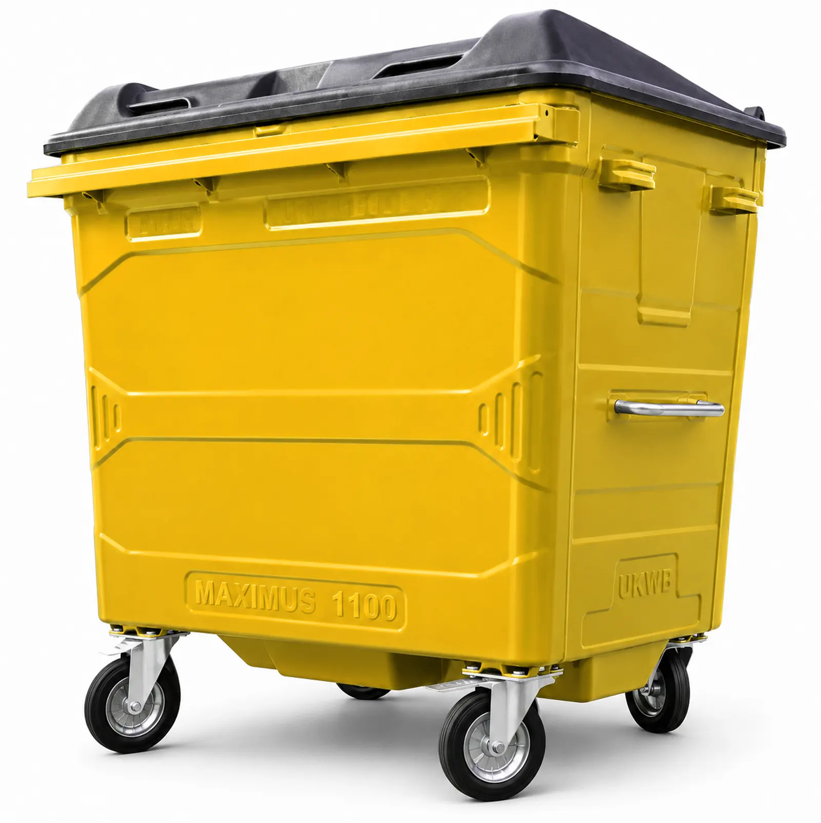Ukmb Metal Bin Yellow